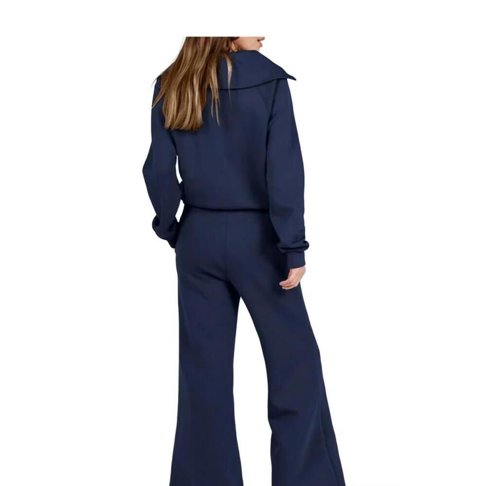 UVN Cozy Women's Navy Performance Set Size Lg - Picture 5 of 5